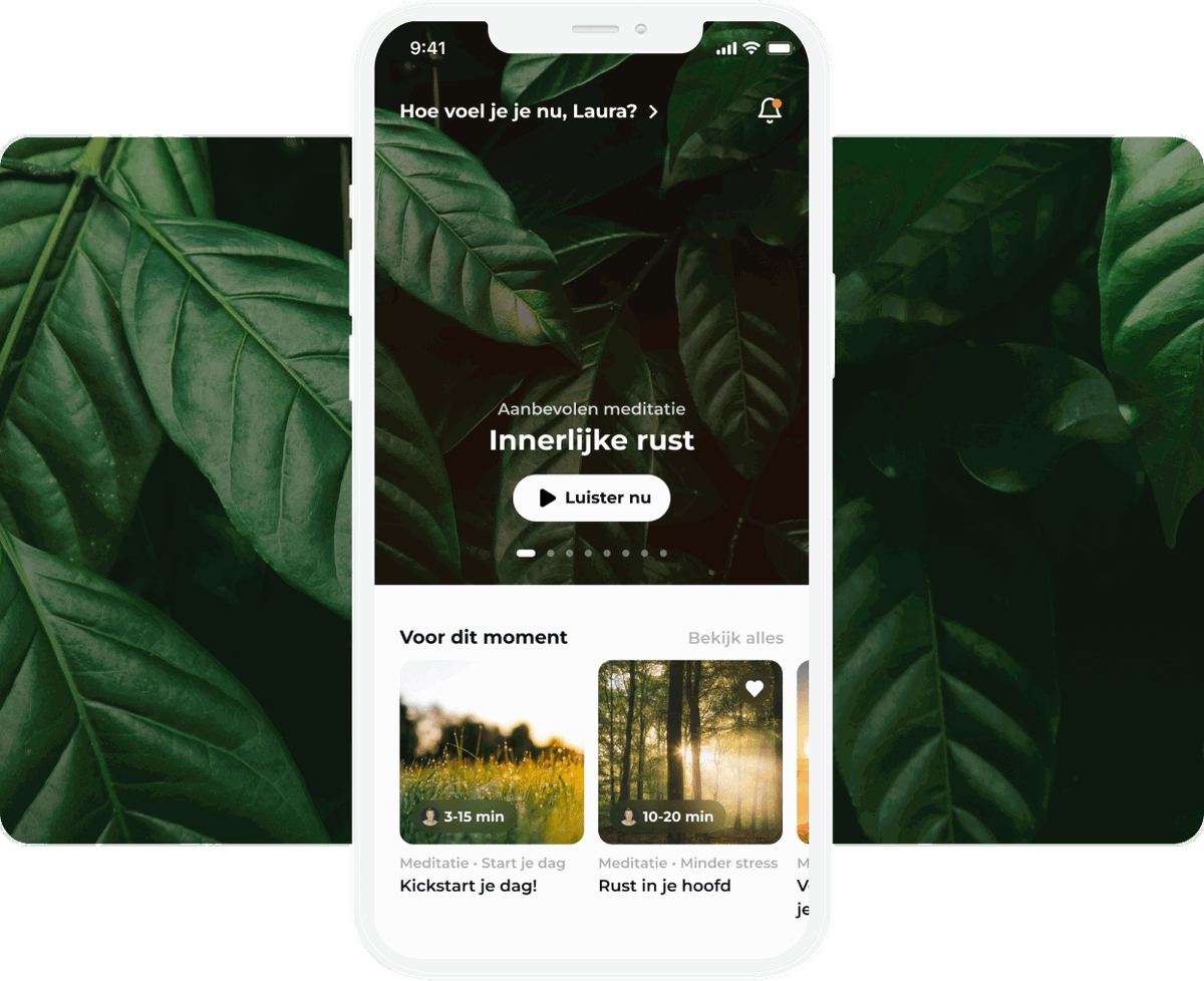 Mediation Moments app Innerlijke Rust