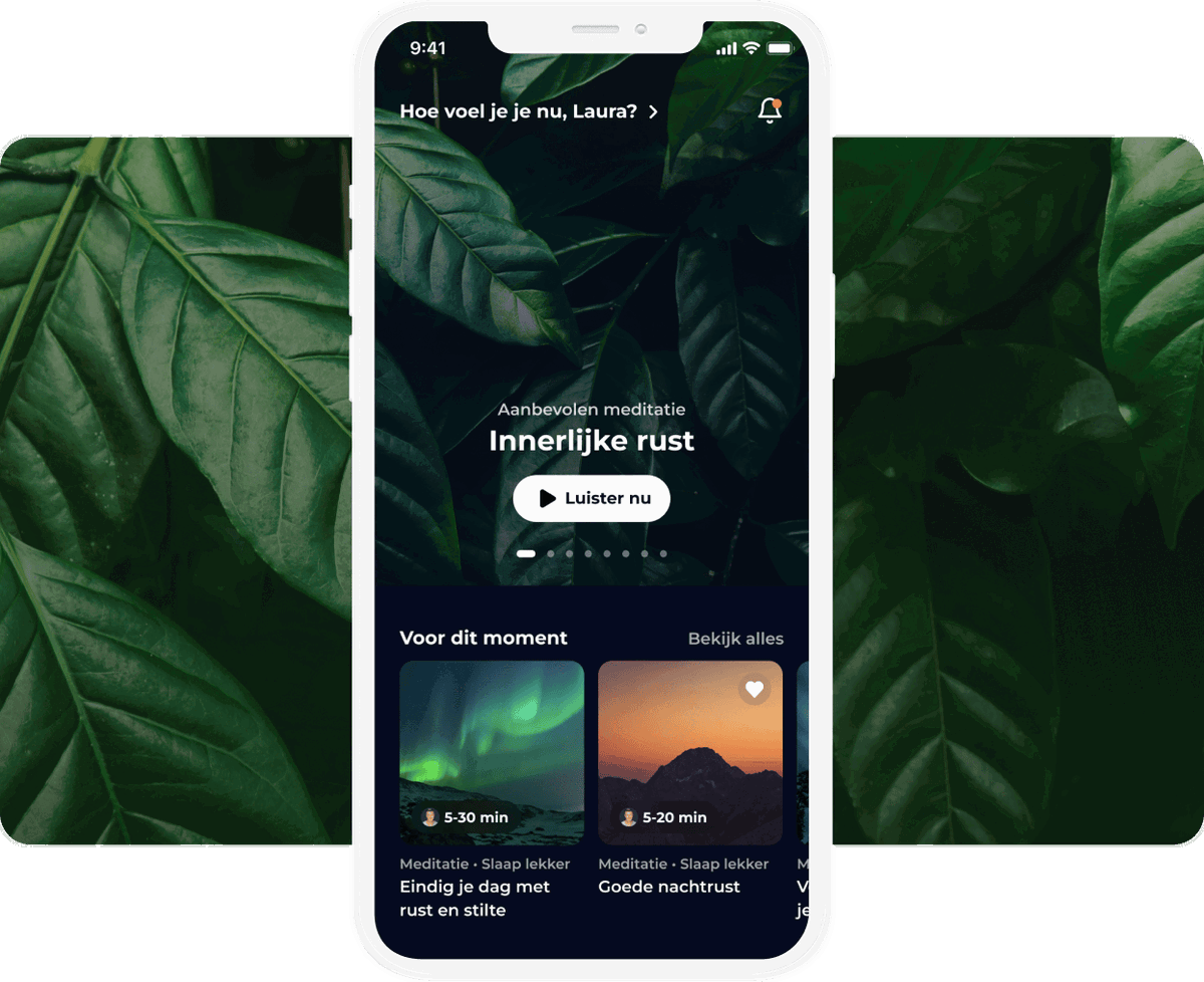 Mediation Moments app Innerlijke Rust