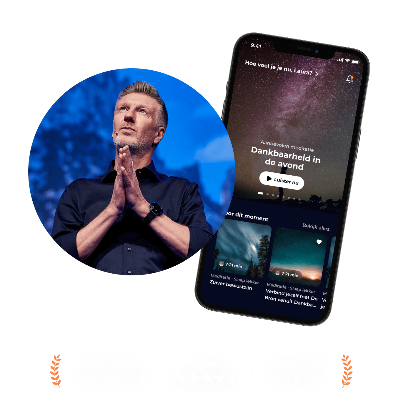 Michael Pilarczyk en de Meditation Moments app