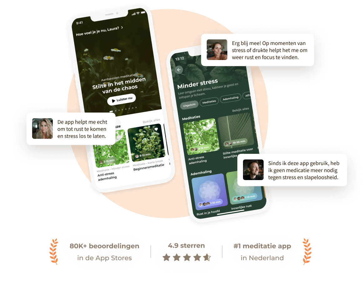 Minder stress met Meditation Moments